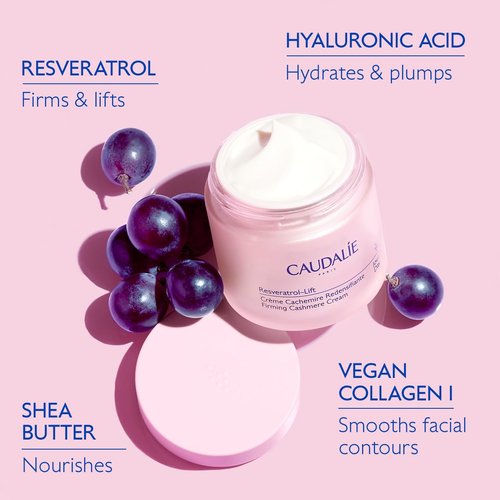 Caudalie Resveratrol-Lift Firming Cashmere Cream & Refill Pod - 50 mL Cream + 50 mL Refill