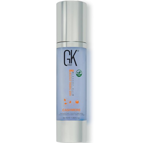 GK HAIR Cashmere Hair Cream - Smoothing & Shine Styling Cream with Argan Oil | 1.69 Oz for All Hair Types