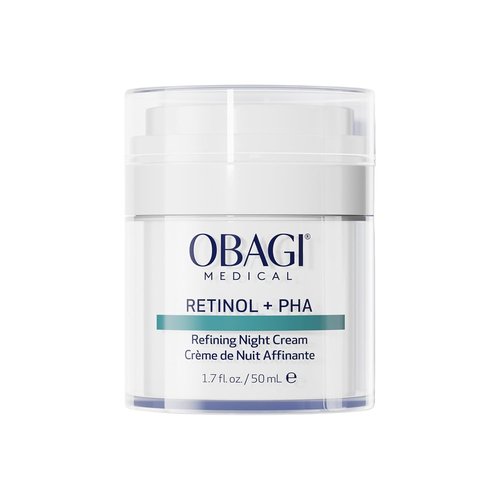 Obagi Medical Retinol + PHA Night Cream - Clinically Proven Anti-Aging Formula for Smoother Skin - 1.7 Oz