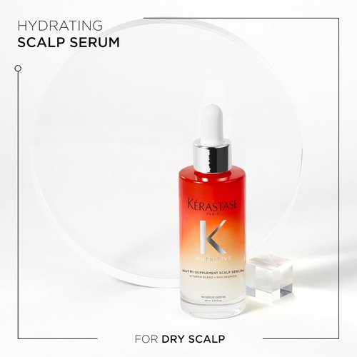 Kerastase Nutritive Hydrating Scalp Serum - Moisturizing & Revitalizing Formula with Niacinamide, 90 ml