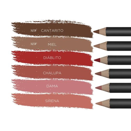 Araceli Beauty Lip Liner Pencil - Precise Definition & Smooth, Creamy Texture - Vegan, Cruelty-Free (Diablito)