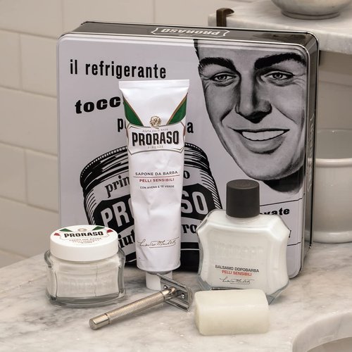 Proraso Vintage Toccasana Gift Set - 5.2 Oz of Premium Shaving Cream and Accessories