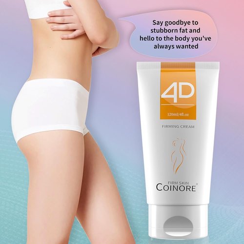B Flat Belly Firming Cream - Fast Absorbing Moisturizer for Firming & Tightening | 4.0 Fl Oz