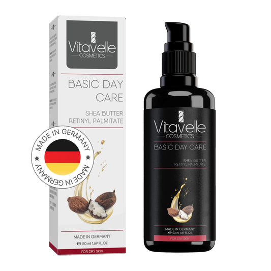 VITAVELLE Rich Face Cream - Nourishing Daily Moisturizer for Dry Skin with Shea Butter | 1.69 Fl Oz