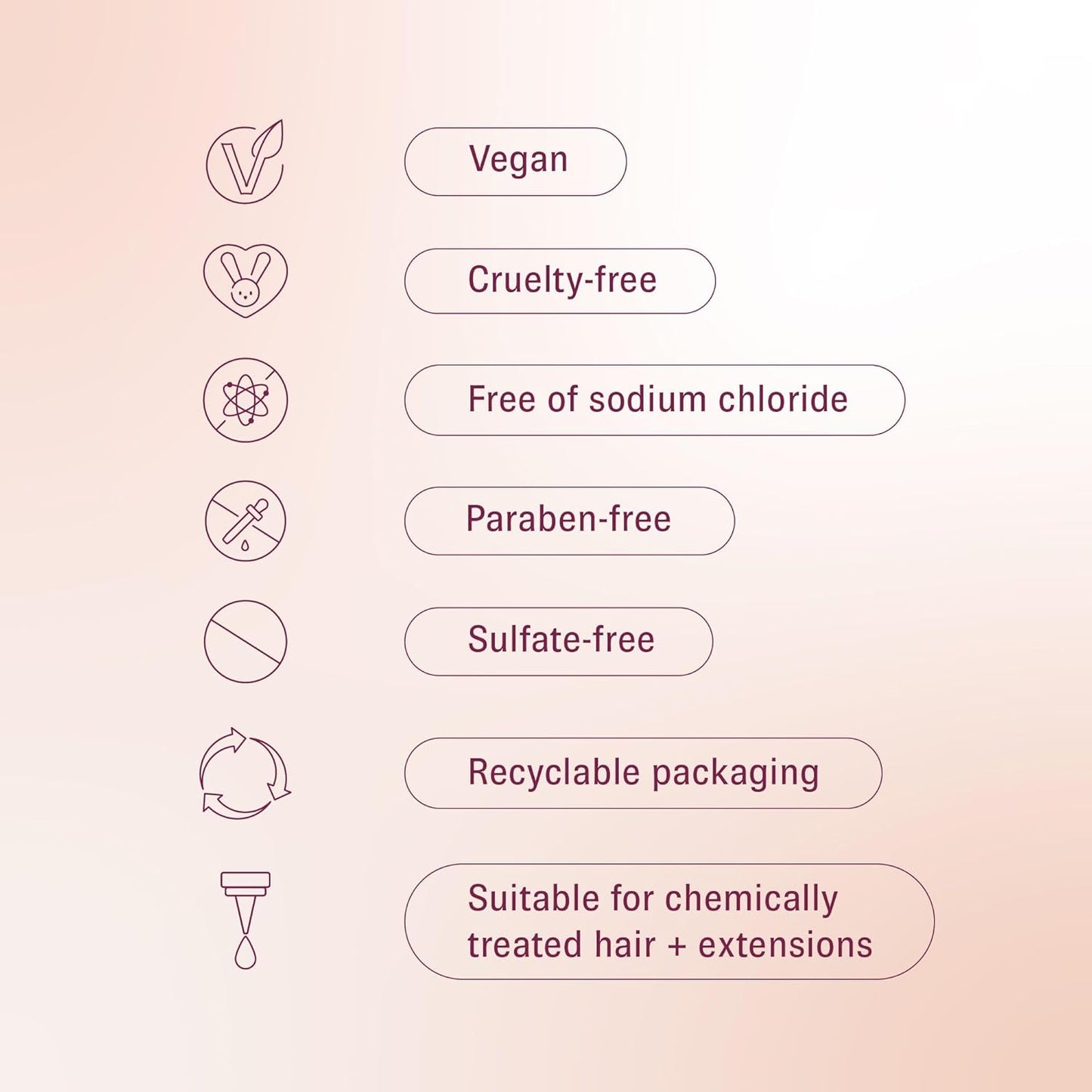 Bardot Voluminous Shampoo - Clean Vegan Formula with Sea Buckthorn & Quinoa - Strengthens & Protects Hair