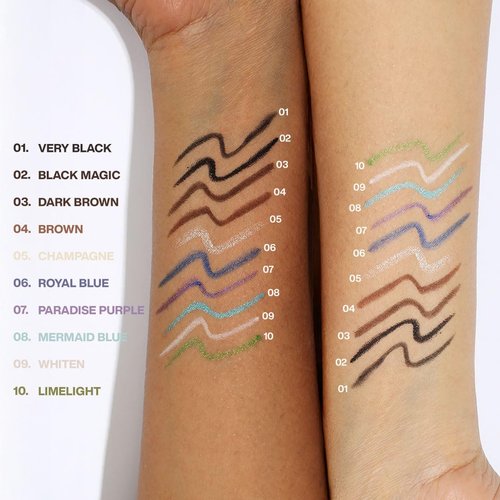 L.A. Girl Glide Gel Liner® Pencil - Smooth Brown Eyeliner for Effortless Application