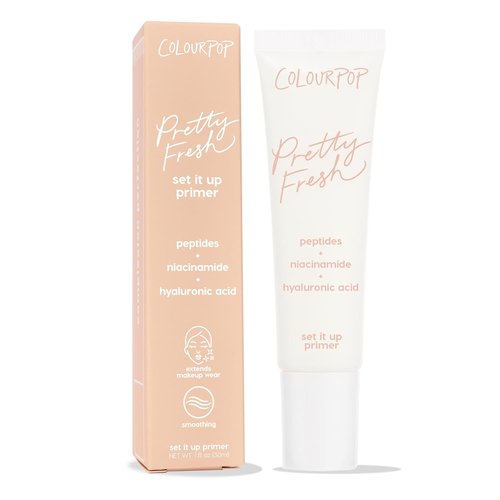 ColourPop Pretty Fresh Airbrush Makeup Primer - Hydrating Gel-Cream Formula with Peptides & Niacinamide - Vegan & Cruelty-Free (1 Fl Oz)