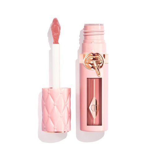 Charlotte Tilbury Big Lip Plumpgasm Lip Gloss - Hydrating Plumper with Hyaluronic Acid & Heat + Ice Technology - Perfect Gift Set