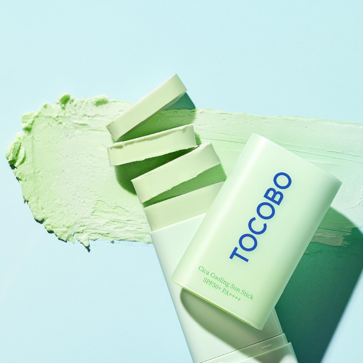 TOCOBO Cica Cooling Sun Stick SPF50+ PA++++ - Lightweight Moisturizing Formula with Fermented Cica Complex, 1.69 fl. oz