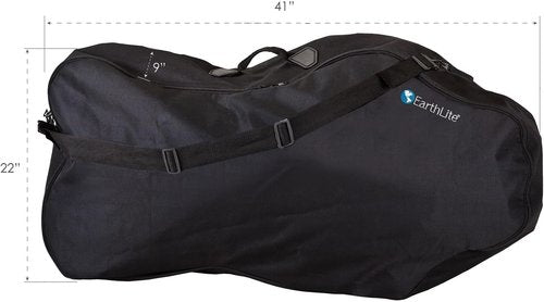 Earthlite Portable Massage Chair - Compact, Lightweight Design with Carry Case & Sternum Pad (15 lbs)