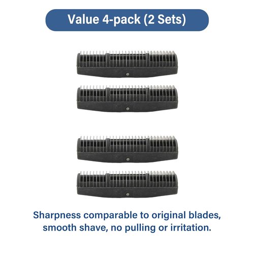 Andis Foil Shaver Replacement Blades - Compatible with Babyliss FXFS2, Wahl 5 Star - 4 Pcs