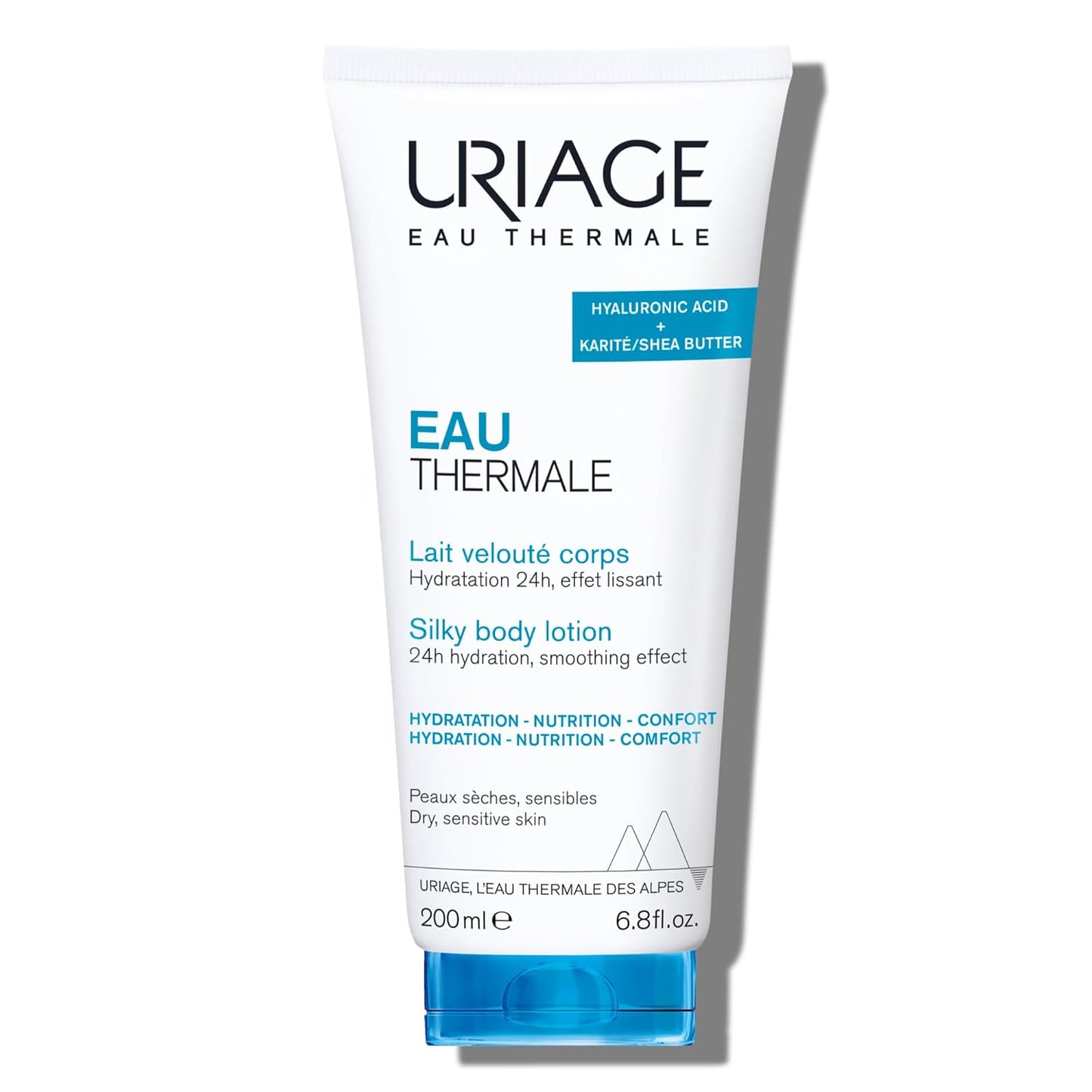 Uriage Moisturizing Body Lotion - Hydrating Shea Butter & Hyaluronic Acid | 24-Hour Silky Formula