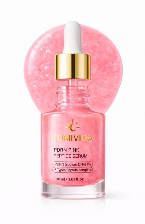 PDRN Peptide Repair Serum - High-Purity Salmon DNA & Niacinamide for Hydrating, Firming Skin - Made in Korea