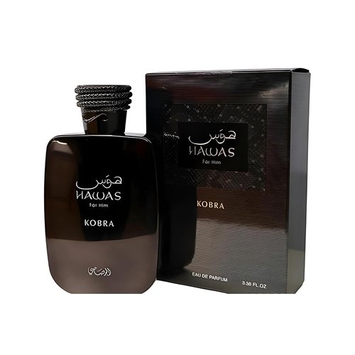 ORAKIS Hawas KOBRA for Men Eau de Parfum Spray 3.4oZ,hawas ice for men