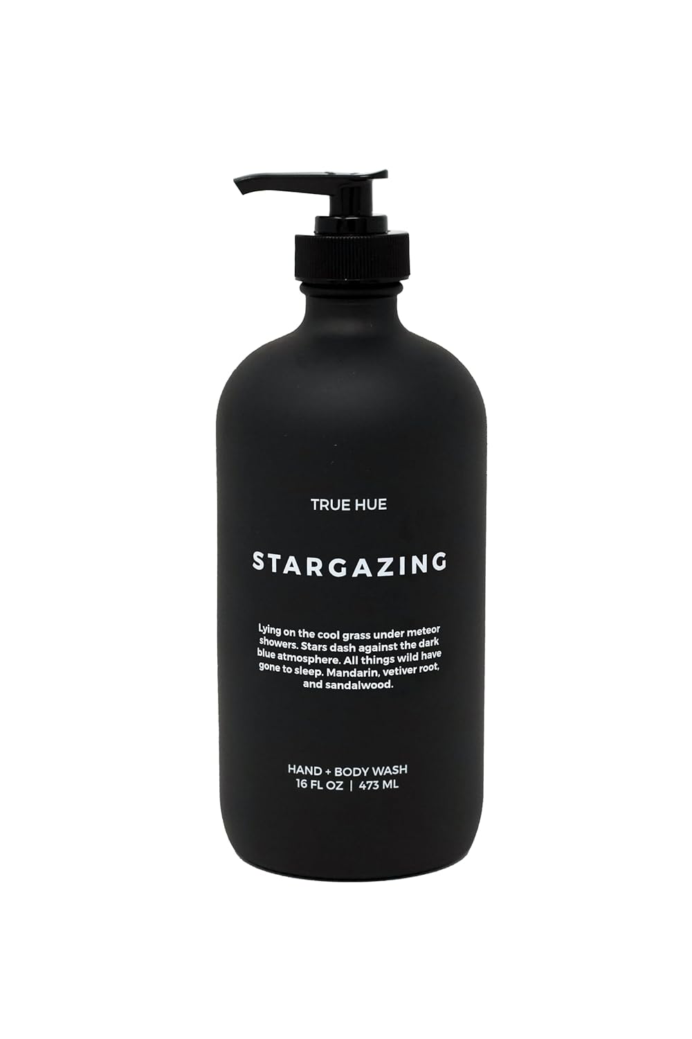 True Hue Santal Hand and Body Wash - Luxury Vegan Formula | Paraben & Sulfate Free | 16 fl oz