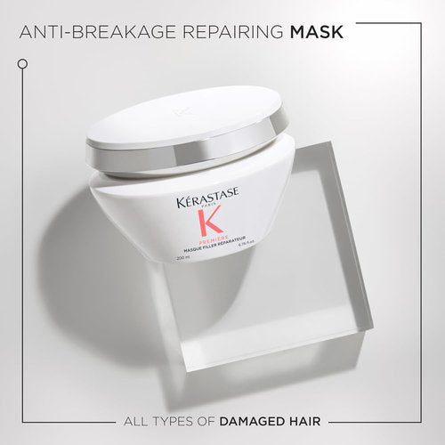 Premiere Strengthening Pre-Shampoo, Shampoo & Mask Set - Smooths & Strengthens Damaged Hair, All Types