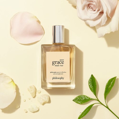 Philosophy Pure Grace Eau de Toilette - Crisp & Clean Women's Perfume - Water Lily, Leafy Greens & Musk Notes