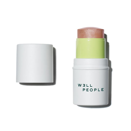 Well People Supernatural Stick Highlighter - Hydrating Dewy Glow for Lips, Cheeks & Eyelids | Vegan & Cruelty-Free