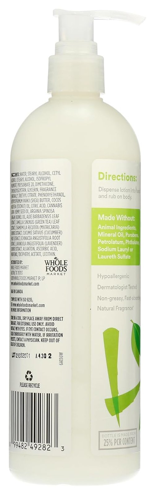 365 by Whole Foods Market - Maximum Moisture Lotion with Aloe & White Tea | 16 Ounce