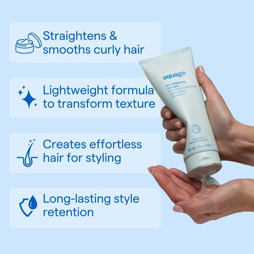 Aquage Straightening Ultragel - Smooth, Long-Lasting Hold for Sleek Styles | 8 oz