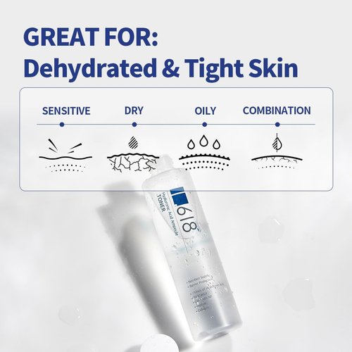 1.618 Hyaluronic Acid Toner - Deep Hydration & Sebum Control | 6.7 Fl Oz | Korean Skincare Essential