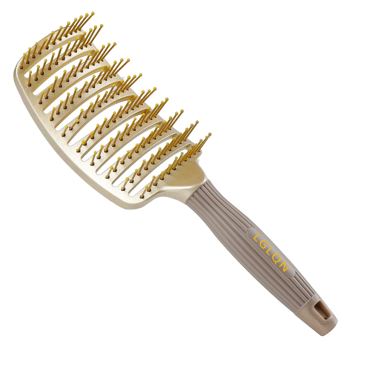 Skiennix Hair Brushes - Vented Curved Brush for Quick Blow Drying & Styling | Paddle Brush for All Hair Types