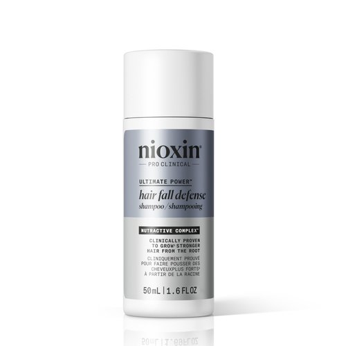 Nioxin Hair Fall Defense Shampoo | Activates Hair Follicles for Visibly Less Hair Loss| With Lauric Acid, Caffeine, Niacinamide and Sandalore