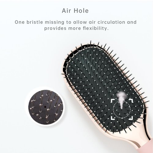 Melbang Hair Brush - Versatile Paddle Brush for All Hair Types | Adds Shine & Smoothness