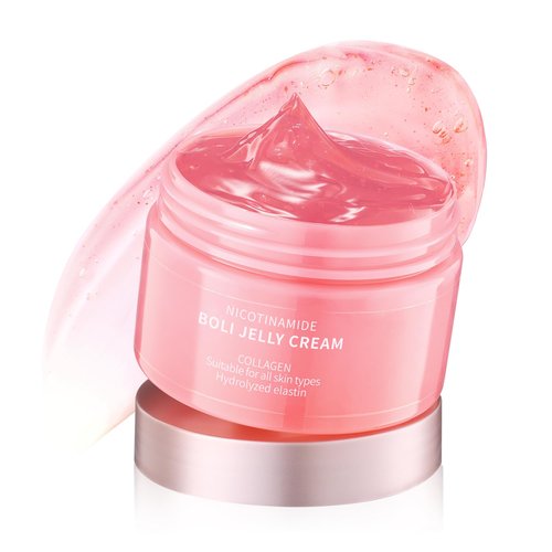 BOLI Collagen Jelly Cream - Hydrating Moisturizer with Niacinamide & Hydrolyzed Collagen (120g)