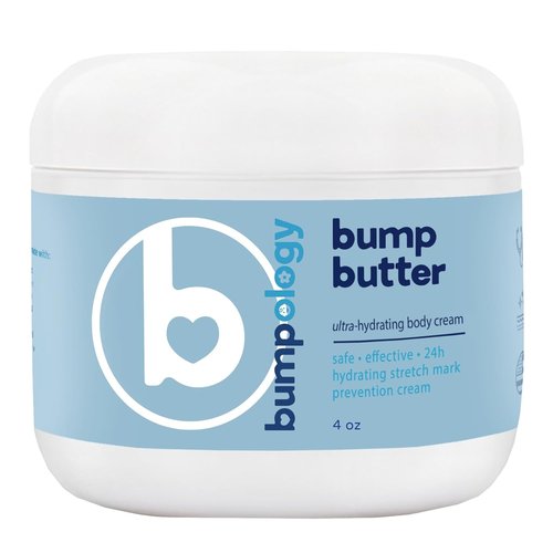 Bumpology Bump Butter - Stretch Mark Moisturizing Cream | 2-in-1 Hydrating Formula | Pregnancy Safe | Made in USA