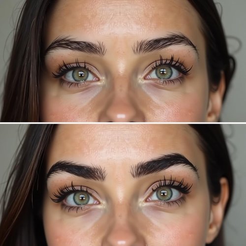 Kalentin Professional Eyebrow Color 2-Pack - Includes 2 Developers | Rich Black Shade