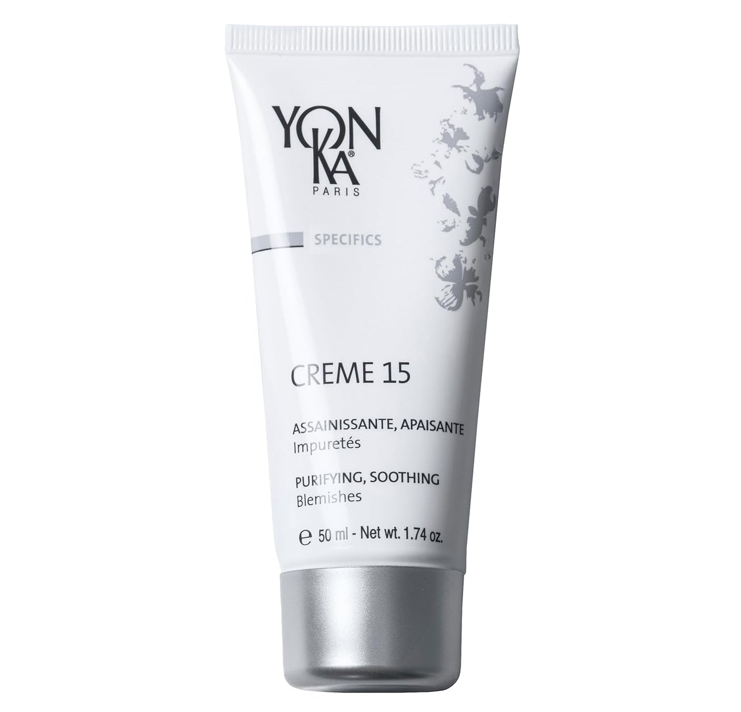 Yon-Ka Specifics Creme 15 - Balancing Face Cream with Chamomile & Botanicals for Oily Skin | 1.74 oz