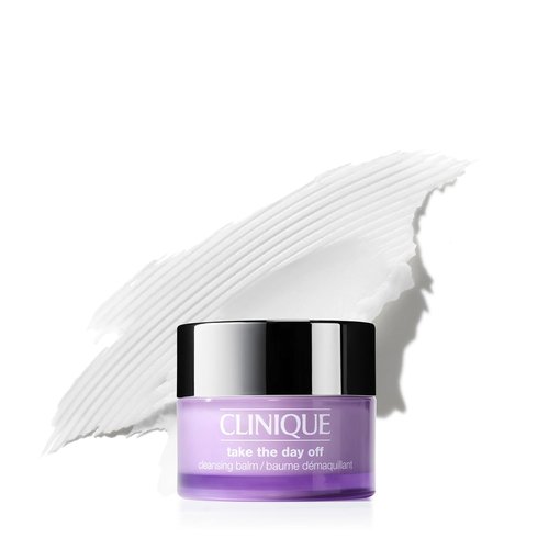 Clinique Take The Day Off Cleansing Balm - Gentle Makeup Remover for All Skin Types | Dissolves Face & Eye Makeup