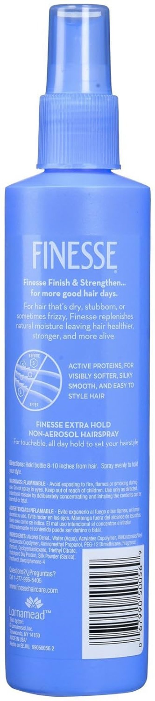 Finesse Extra Hold Non-Aerosol Hair Spray - Strengthens & Finishes | 8.5 oz