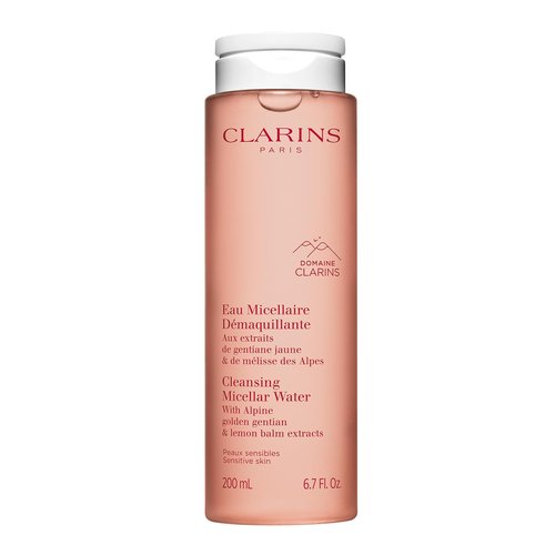 Clarins Cleansing Micellar Water - Effortlessly Removes Makeup & Grime | No Rinse Needed | Safe for Eyes, Face & Lips