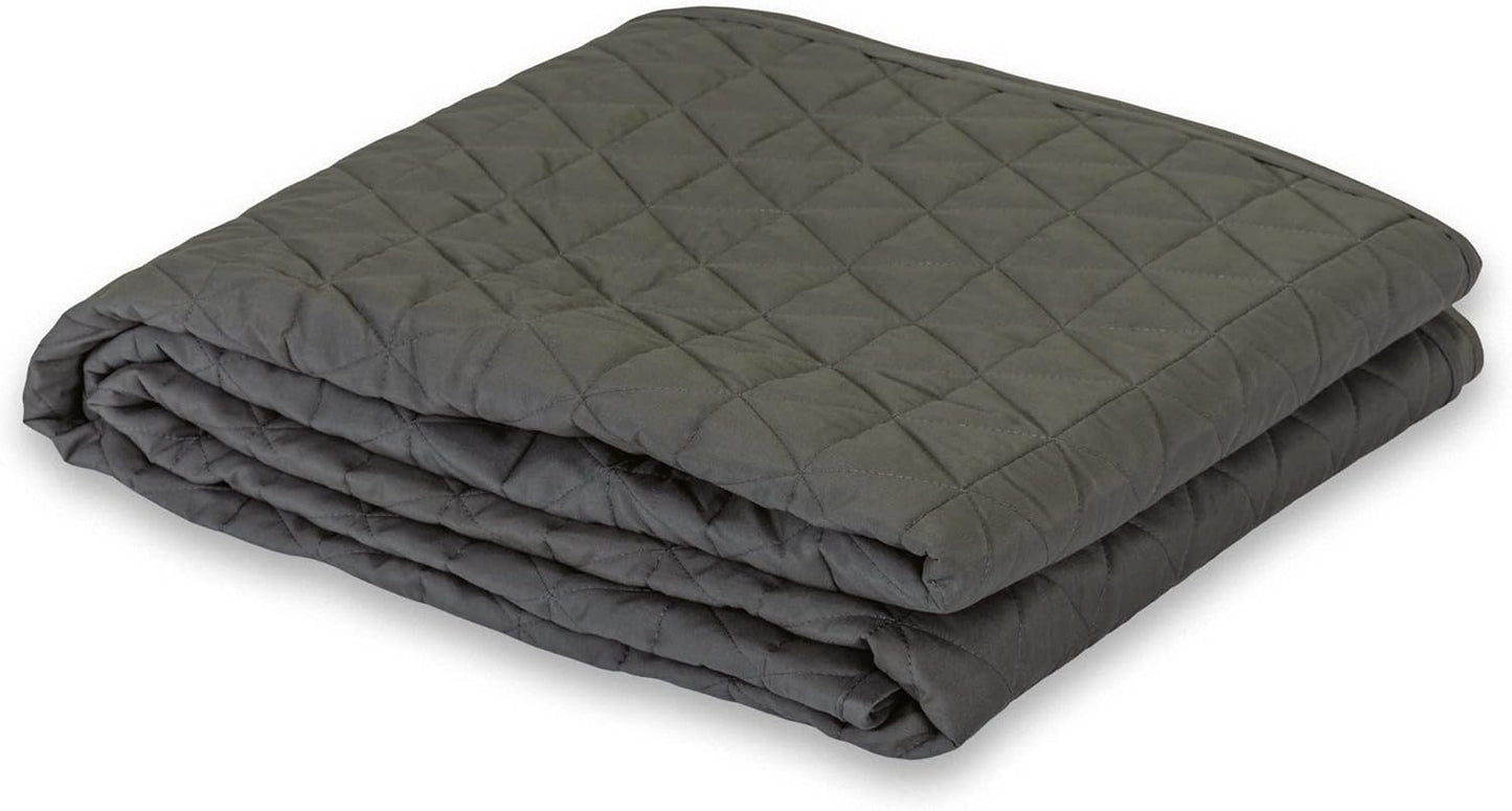 EARTHLITE Premium Quilted Blanket - Extra Soft Hypoallergenic Microfiber | Reversible, Machine-Washable (60" x 90")
