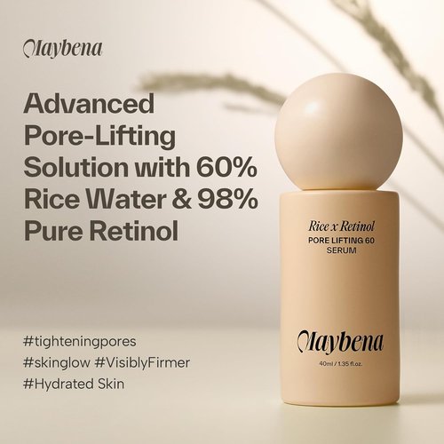 Rice x Retinol Pore Lifting Serum - 60% Rice Water & 98% Pure Retinol for Pore Tightening | 40ml