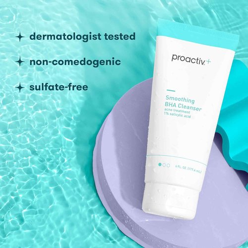 Proactiv+ BHA Cleanser - 1% Salicylic Acid Acne Treatment | 6 oz Unscented for All Skin Types