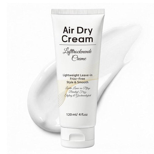 Air Dry Cream - No-Heat Styling Cream for Frizz Control & Enhanced Texture | 4 oz