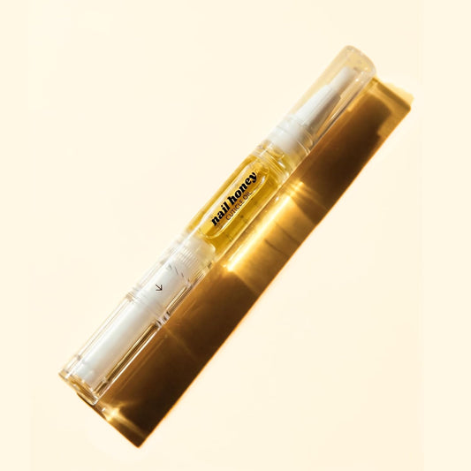 Twinkled T Nail Honey Cuticle Oil Pen - Organic Nail Growth Treatment for Dry Cuticles & Brittle Nails | 2ml