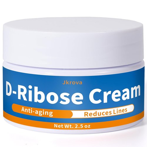 Ribose Cream - Anti-Aging Moisturizer with D-Ribose & Coconut Oil | Tightens & Firms Skin, 2.5 oz