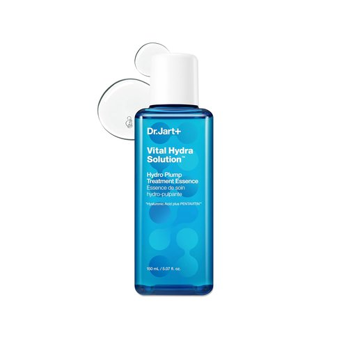 Dr.Jart+ Vital Hydra Solution Hydro Plump Treatment - Korean Essence with Hyaluronic Acid for Glass Skin | 5.07 Fl Oz