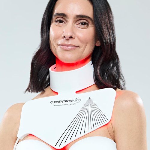 CurrentBody Skin LED Neck & Décolletage Mask - Series 2 | Advanced Anti-Aging Red & Near-Infrared Light Therapy