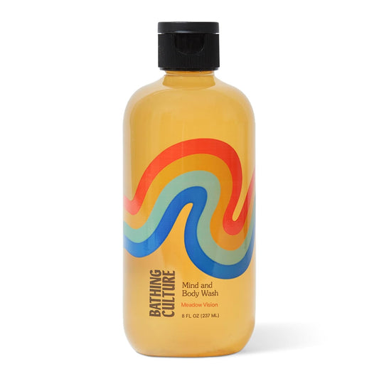 Bathing Culture - Organic Mind + Body Wash | Meadow Vision, Natural & Sustainable Vegan Care (8 fl oz)