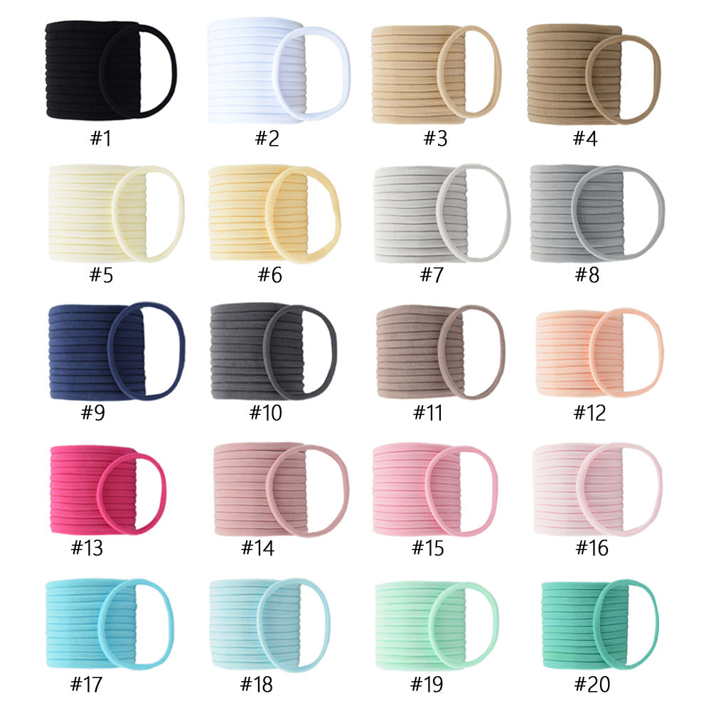 Stretchy Seamless Nylon Hairband