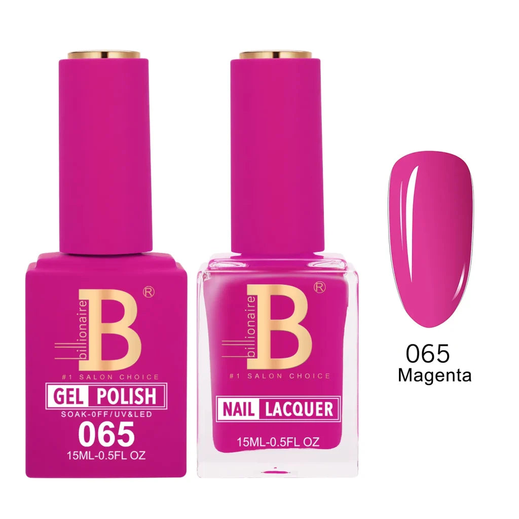 Matching Gel & Lacquer Nail Polish Duo Set - Multiple Colors