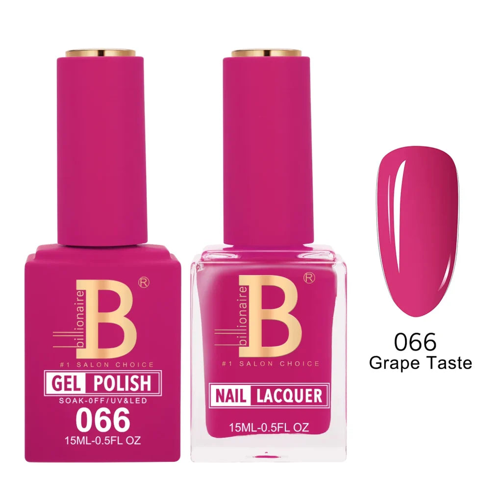 Matching Gel & Lacquer Nail Polish Duo Set - Multiple Colors