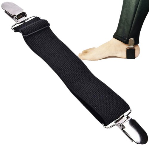 Handmade Adjustable Bed Sheet Fasteners Anti-Slip Multi-Purpose Elastic Strap Clip