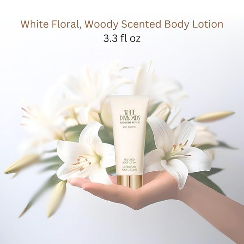 Elizabeth Taylor White Diamonds Body Lotion - Luxurious Hydration | 3.3 Oz Size