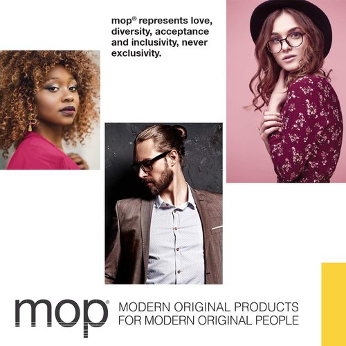 MOP Lemongrass Volume Whip - Flexible Medium Hold for Bounce & Shine - 8 Fl Oz